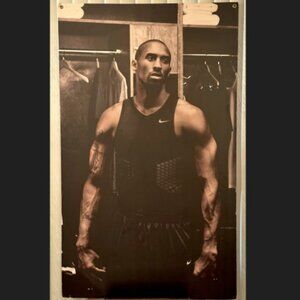KOBE BRYANT Nike 5ft x 3ft Styrofoam Wall art, One of a kind